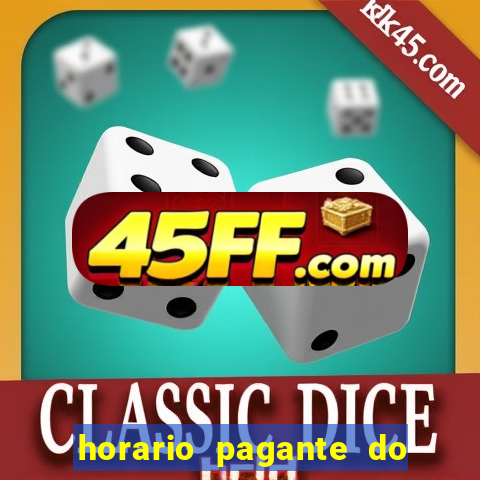 horario pagante do coelho fortune